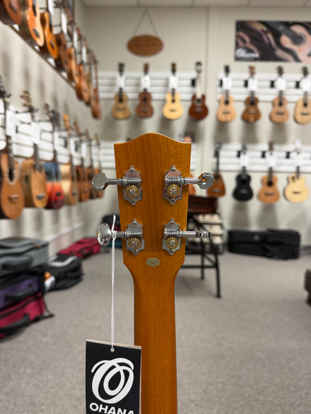 Ohana BK-35CE Solid Mahogany Electric Baritone Ukulele - Cutaway/Electric