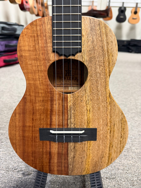 KoAloha KTNP-10 Solid Koa/Mango Naupaka Tenor Ukulele w/Case #2 - Pikake Finish