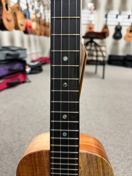 KoAloha KTNP-10 Solid Koa/Mango Naupaka Tenor Ukulele w/Case #2 - Pikake Finish