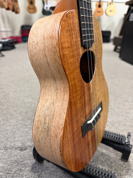KoAloha KTNP-10 Solid Koa/Mango Naupaka Tenor Ukulele w/Case #2 - Pikake Finish