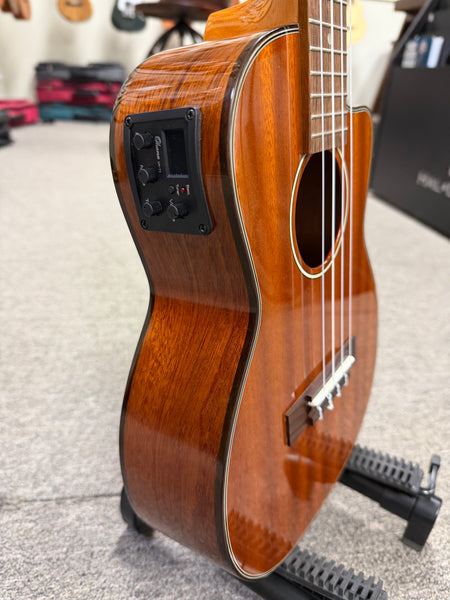 Ohana TK-35GCE Solid Mahogany Electric Tenor Ukulele