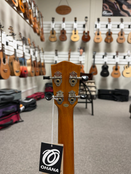 Ohana TK-35GCE Solid Mahogany Electric Tenor Ukulele