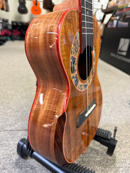 SNAIL S60T Solid Acacia Tenor Ukulele w/Case #1 - Comfort Armrest