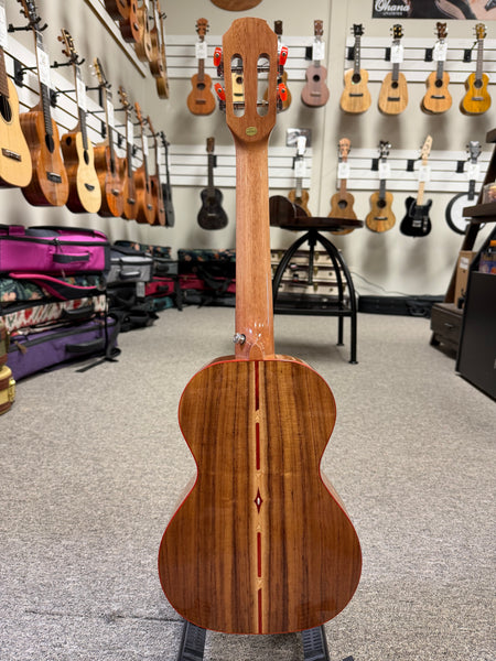 SNAIL S60T Solid Acacia Tenor Ukulele w/Case #1 - Comfort Armrest