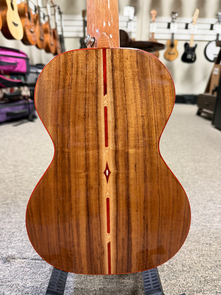 SNAIL S60T Solid Acacia Tenor Ukulele w/Case #1 - Comfort Armrest