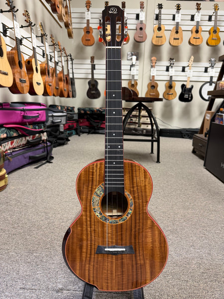 SNAIL S-60B Solid Acacia Baritone Ukulele w/Case #2 - Comfort Armrest