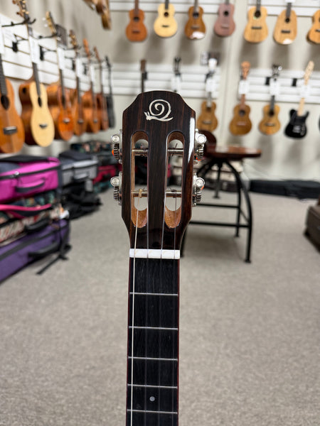 SNAIL S-60B Solid Acacia Baritone Ukulele w/Case #2 - Comfort Armrest