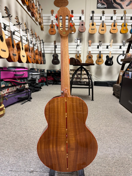 SNAIL S-60B Solid Acacia Baritone Ukulele w/Case #2 - Comfort Armrest