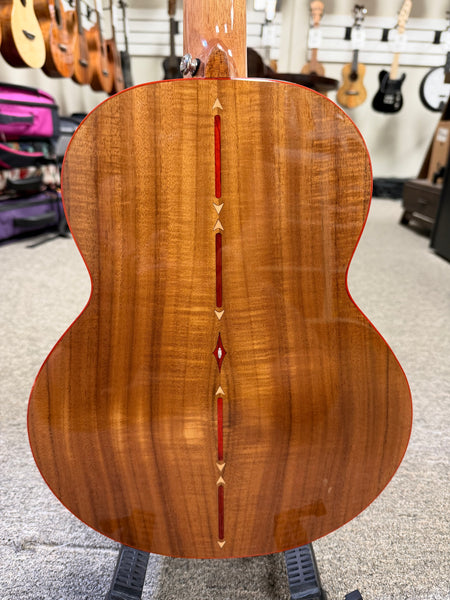 SNAIL S-60B Solid Acacia Baritone Ukulele w/Case #2 - Comfort Armrest
