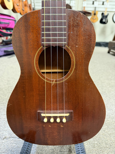 Vintage Gibson Solid Mahogany Tenor Ukulele w/Case - Pre-Loved