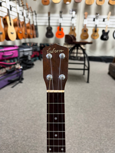 Vintage Gibson Solid Mahogany Tenor Ukulele w/Case - Pre-Loved
