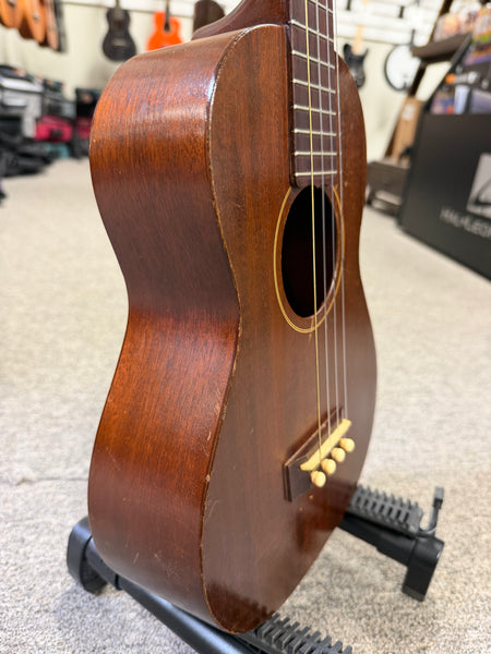 Vintage Gibson Solid Mahogany Tenor Ukulele w/Case - Pre-Loved