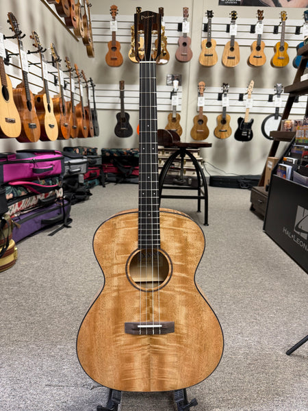 Pono BN4-3 Solid Mango Large Body Baritone Nui Ukulele w/Case
