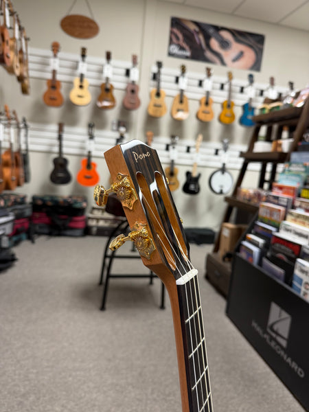 Pono BN4-3 Solid Mango Large Body Baritone Nui Ukulele w/Case
