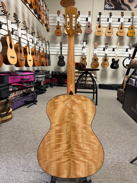 Pono BN4-3 Solid Mango Large Body Baritone Nui Ukulele w/Case