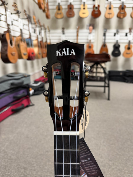 KALA KA-CT-SA-TG Solid Acacia Tenor Ukulele W/Case #2 - Contour Series