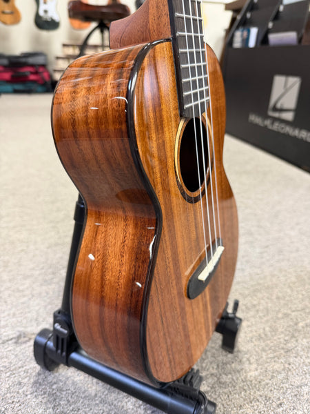 KALA KA-CT-SA-TG Solid Acacia Tenor Ukulele W/Case #2 - Contour Series