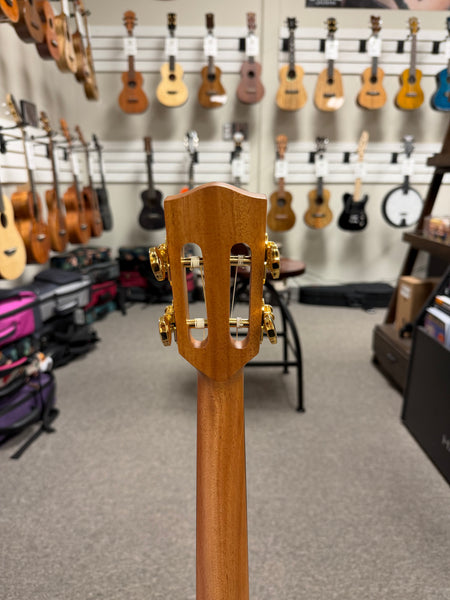 Pono BN4-4 Solid Cedar/Rosewood Large Body Baritone Nui Ukulele w/Case