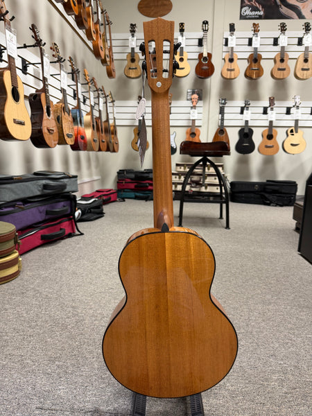 KALA KA-CT-SMH-BG Solid Mahogany Baritone Ukulele w/Case - Contour Series