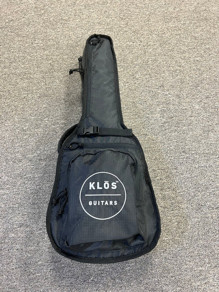 Klos Deluxe Hybrid Carbon Fiber Tenor Electric 8 String Ukulele w/Case - Travel Uke - Fishman Pickup