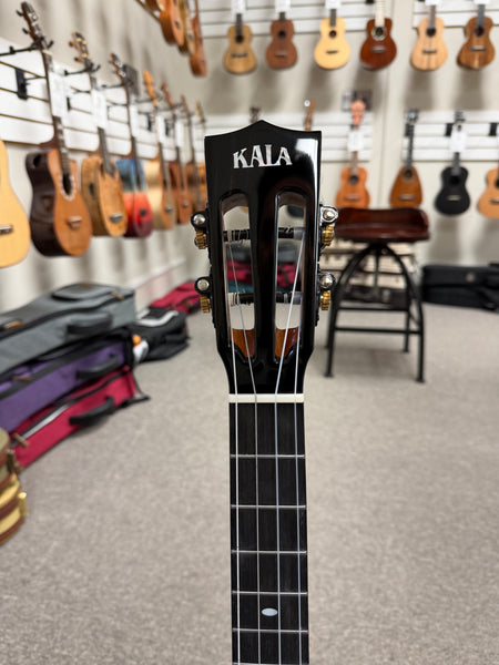 KALA KA-CT-SA-BG Solid Acacia Baritone Ukulele w/Case #1 - Contour Series