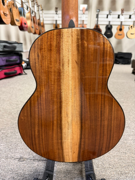 KALA KA-CT-SA-BG Solid Acacia Baritone Ukulele w/Case #1 - Contour Series