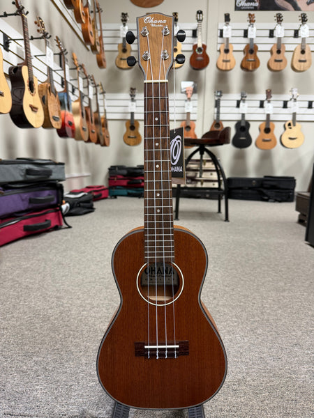 Ohana CK-35 Solid Mahogany Concert Ukulele - Satin Finish