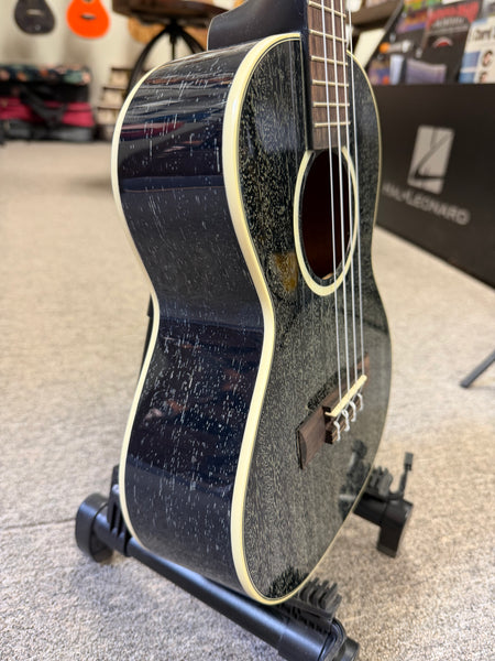 KALA KA-SDH-T Solid Salt and Pepper Doghair Mahogany Tenor Ukulele w/Case