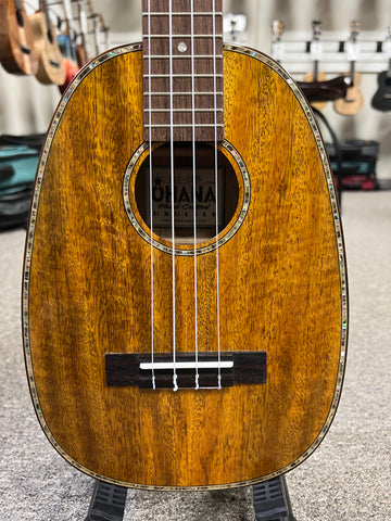 OHANA PKT-220G Solid Mango Pineapple Tenor Ukulele #4