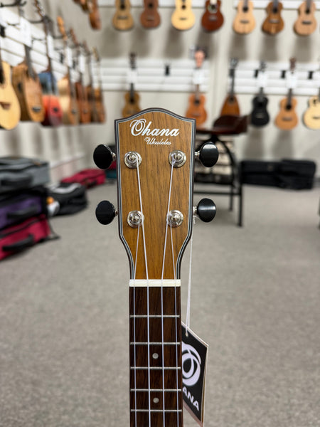 Ohana CK-35 Solid Mahogany Concert Ukulele - Satin Finish