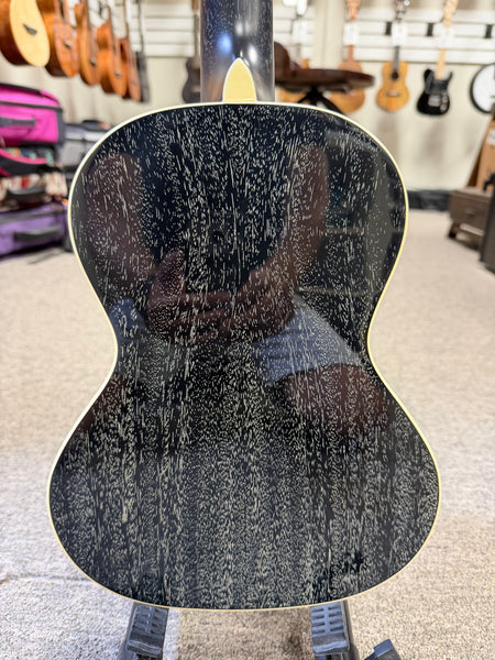 KALA KA-SDH-T Solid Salt and Pepper Doghair Mahogany Tenor Ukulele w/Case