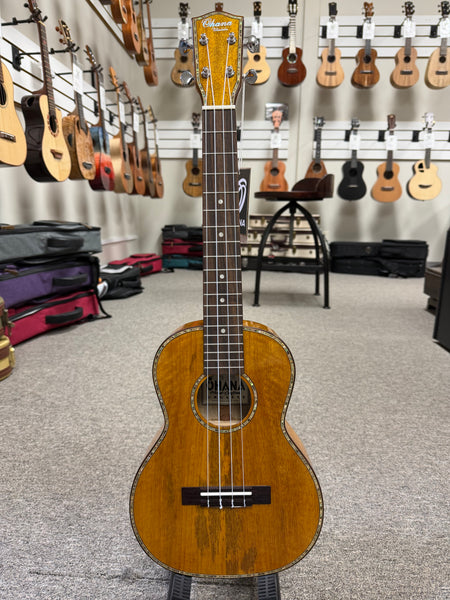 OHANA TK-220G Solid Mango Tenor Ukulele - Limited Edition