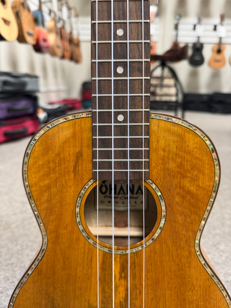 OHANA TK-220G Solid Mango Tenor Ukulele - Limited Edition