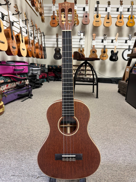 KALA KA-AMHG-ST Solid Mahogany Tenor XL Ukulele - Super Tenor