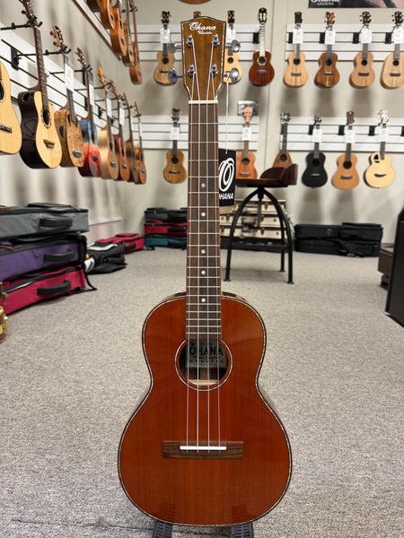 OHANA TK-50G Tenor Ukulele - Solid Cedar/Solid Rosewood