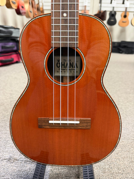 OHANA TK-50G Tenor Ukulele - Solid Cedar/Solid Rosewood