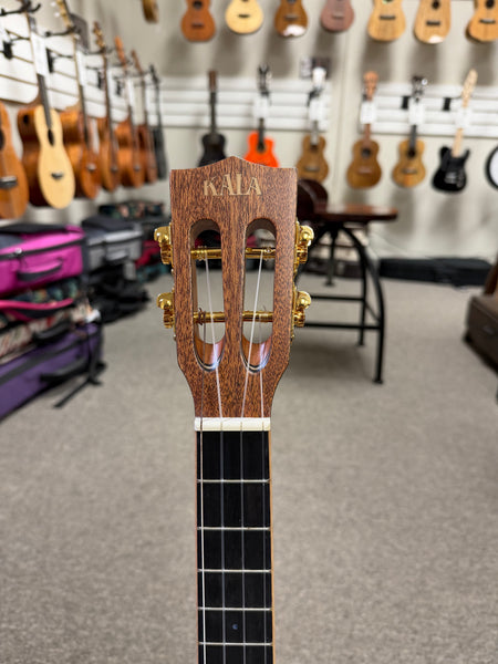 KALA KA-AMHG-ST Solid Mahogany Tenor XL Ukulele - Super Tenor