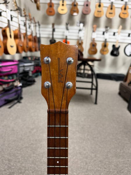 Kamaka HF-3 Solid Koa Electric Tenor Ukulele w/Case - Pre Loved - Made in Hawaii