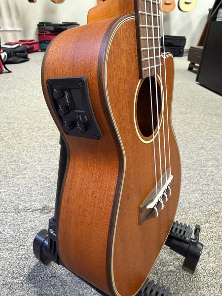 Ohana CK-35CE Mahogany Electric Concert Ukulele w/Cutaway - Solid Mahogany