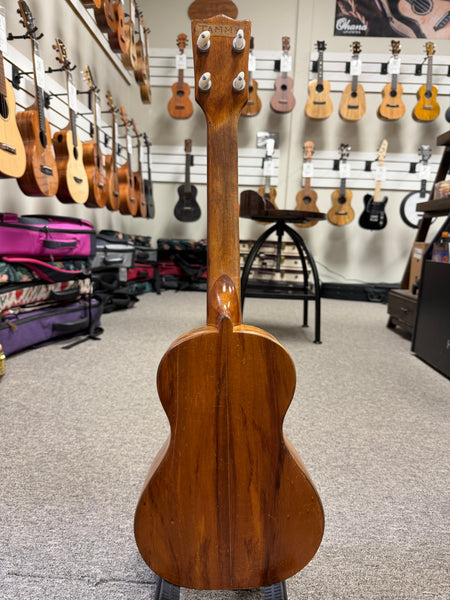 Kamaka HF-3 Solid Koa Electric Tenor Ukulele w/Case - Pre Loved - Made in Hawaii