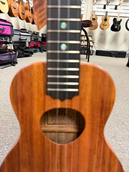KoAloha KCM-10 Solid Koa Pikake Concert Ukulele w/Case #1 - Made in Hawaii