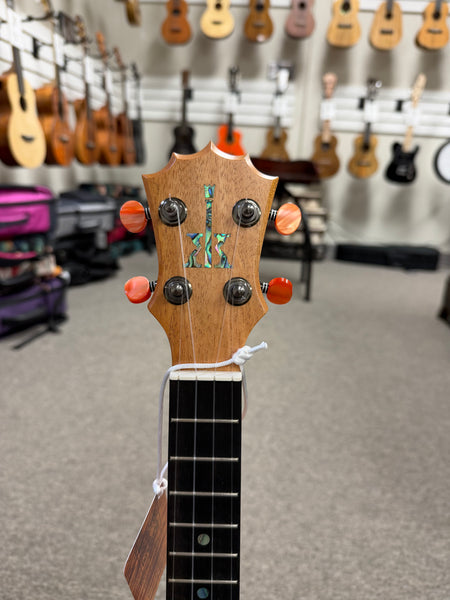KoAloha KCM-10 Solid Koa Pikake Concert Ukulele w/Case #1 - Made in Hawaii