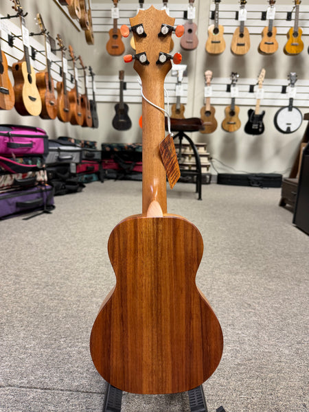 KoAloha KCM-10 Solid Koa Pikake Concert Ukulele w/Case #1 - Made in Hawaii