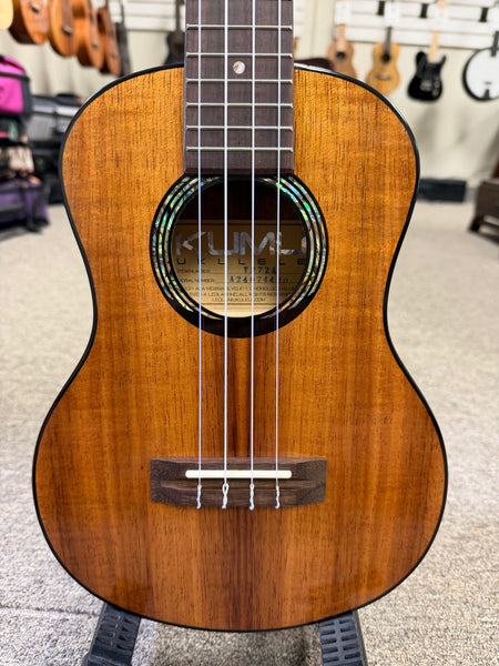 KUMU TF-72 Koa Thin Body Tenor Ukulele - Travel Ukulele