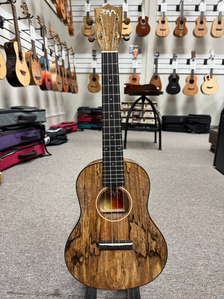 Risa Solid Spalted Mango Tenor Ukulele - UKA-MAN-BAT