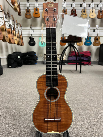 Kiwaya KMS-K Master Series Flamed Koa Soprano Ukulele Kiwaya KMS-K Master Series Flamed Koa Soprano Ukulele
