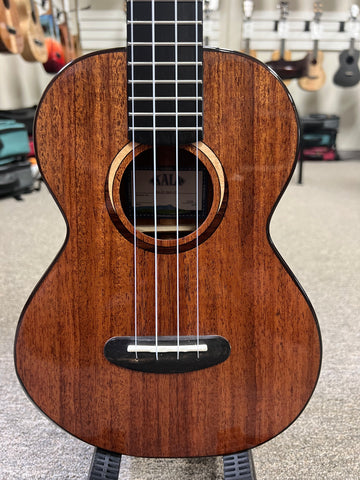 KALA KA-CT-SMH-TG Solid Mahogany Tenor Ukulele W/Case - Contour Series