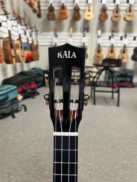 KALA KA-CT-SMH-TG Solid Mahogany Tenor Ukulele W/Case - Contour Series