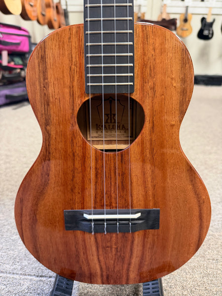 KoAloha KTM-00 Solid Koa Tenor Ukulele w/Case #2 - Made In Hawaii