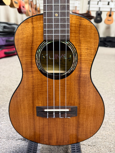 KUMU TM-74A Koa Tenor Ukulele - Matte Finish